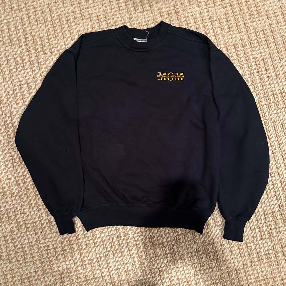 NEW Vintage 90s Jerzees Z Class x MGM Studio Pullover Fleece Sweatshirt Mens L